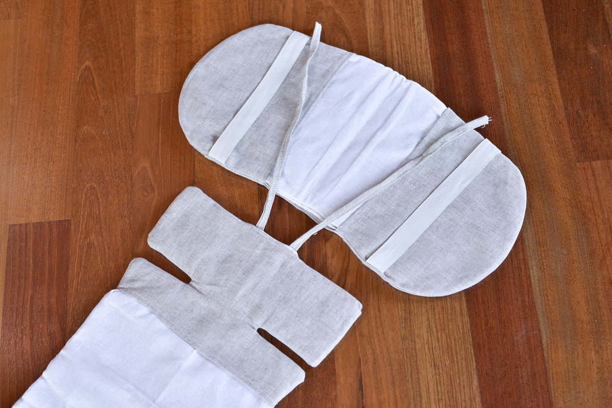 Wholesome Linen Organic Toddler Car Seat & Stroller Liners