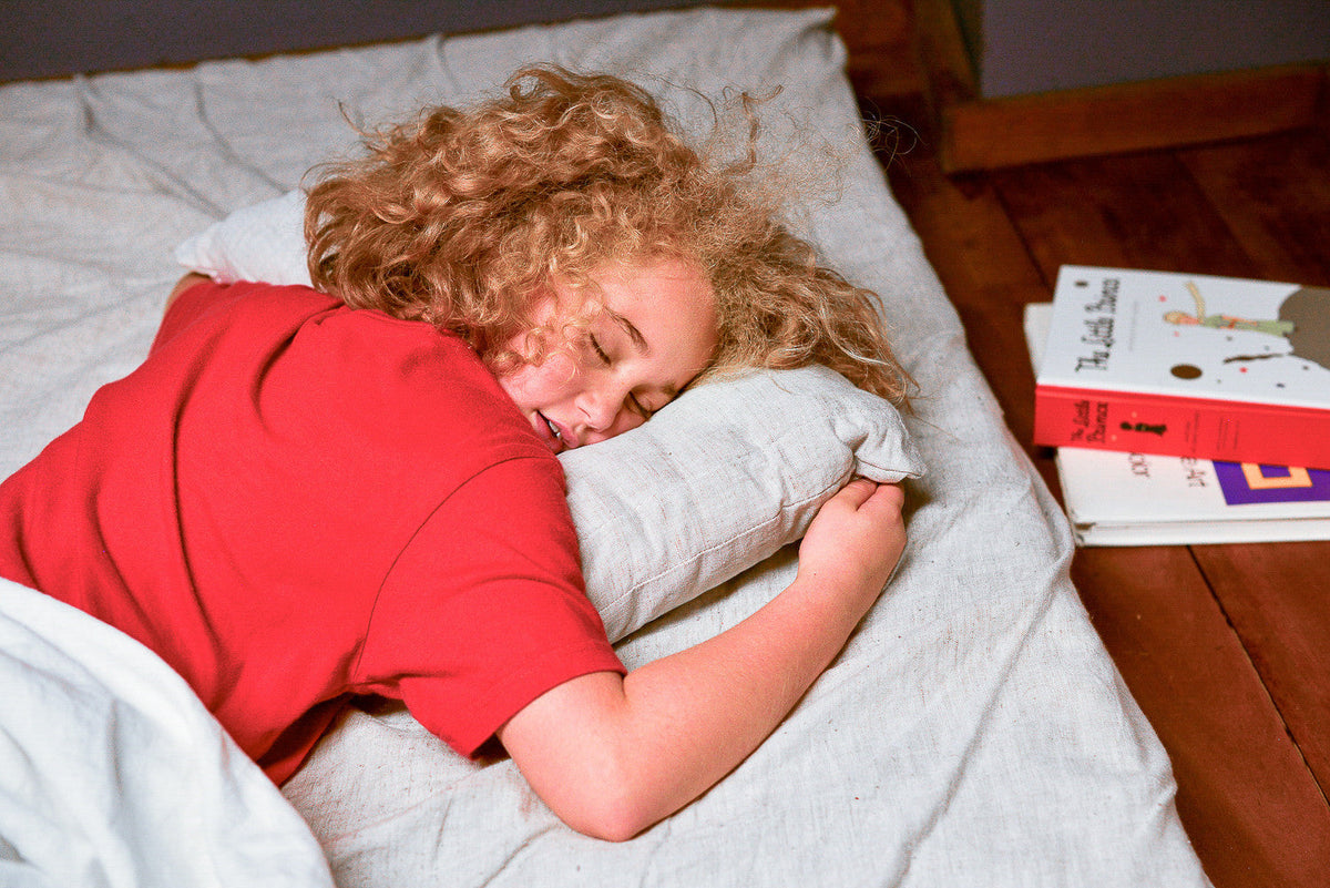 Wholesome Linen Organic Flax Toddler Pillow