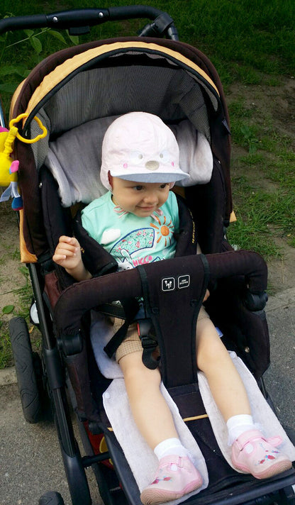 Wholesome Linen Organic Toddler Car Seat & Stroller Liners