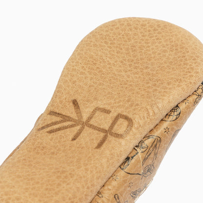 Freshly Picked Woodland T-Bar Baby Shoe