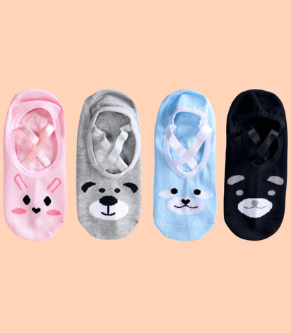 Alina Mae Maternity Non-Slip Women's Hospital Socks (Cartoon)