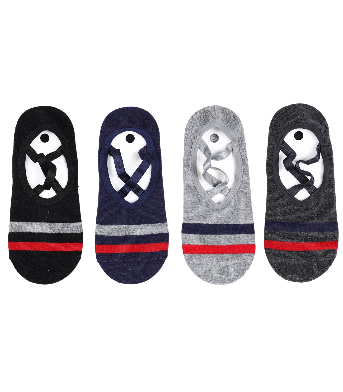 Alina Mae Maternity Non-Slip Women's Hospital Socks (Stripes)