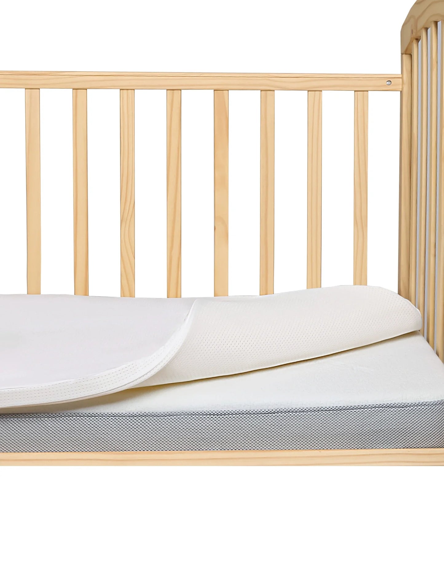 Babelio Stratus | Washable Silicone Foam Crib Mattress Topper