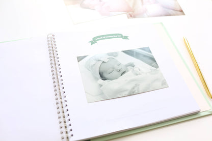 The Baby Memory Book for Boys