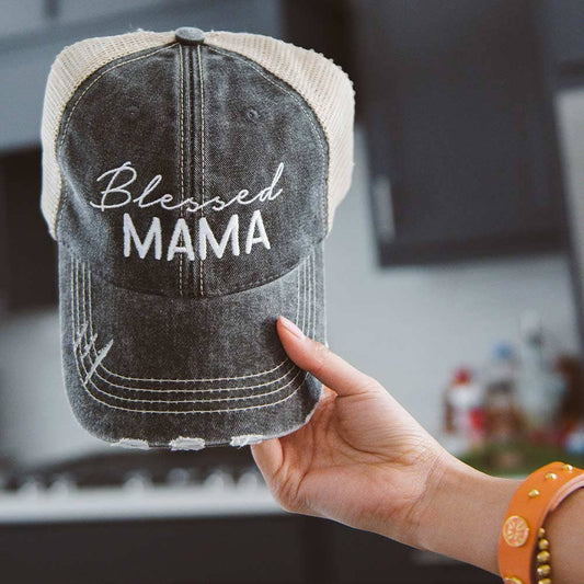 Blessed Mama Mother’s Day Trucker Hat