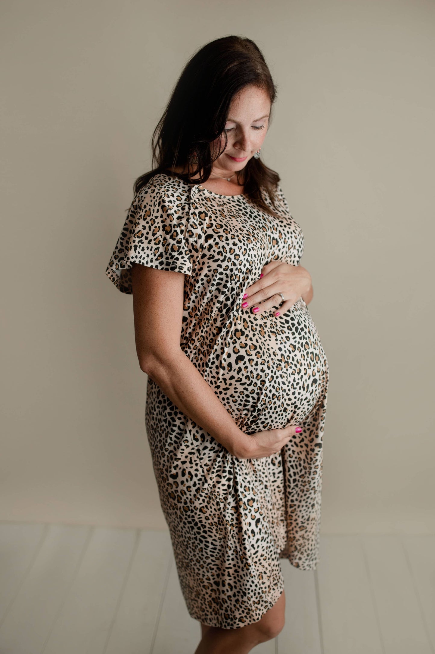 Maternity Mommy Labor and Delivery/ Nursing Gown