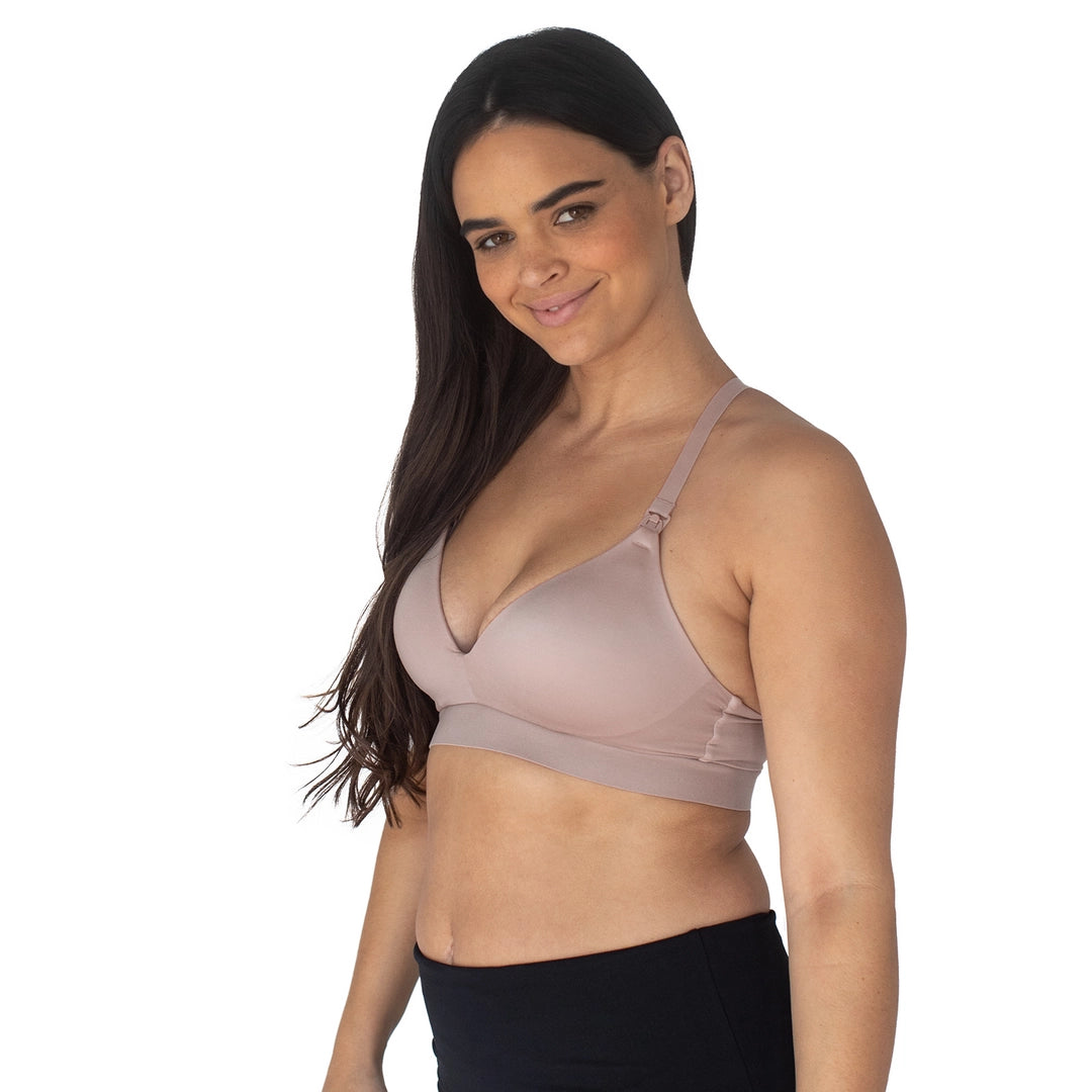 Minimalist Hands-Free Pumping & Nursing Plunge Bra