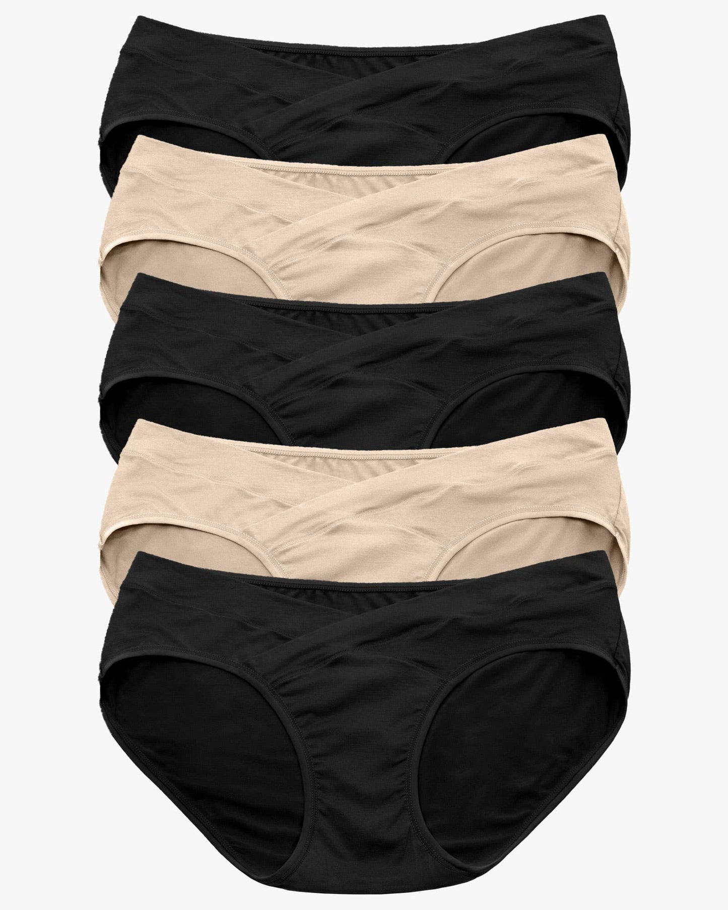 Under-the-Bump Bikini Underwear (5-Pack) Maternity/Postpartum