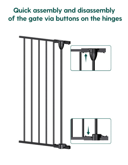 Babelio AdaptiZone | Extra Wide Safety Gate for Irregular Spaces