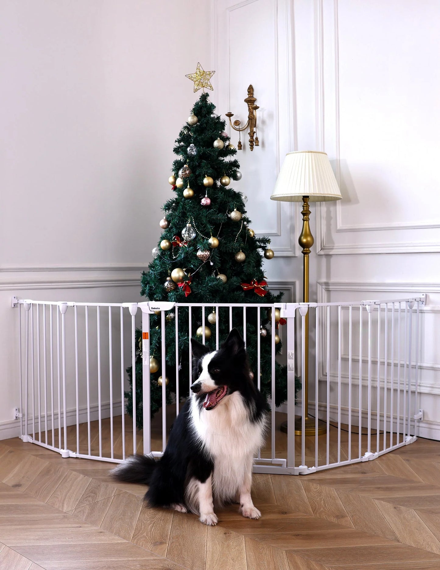 Babelio AdaptiZone | Extra Wide Safety Gate for Irregular Spaces