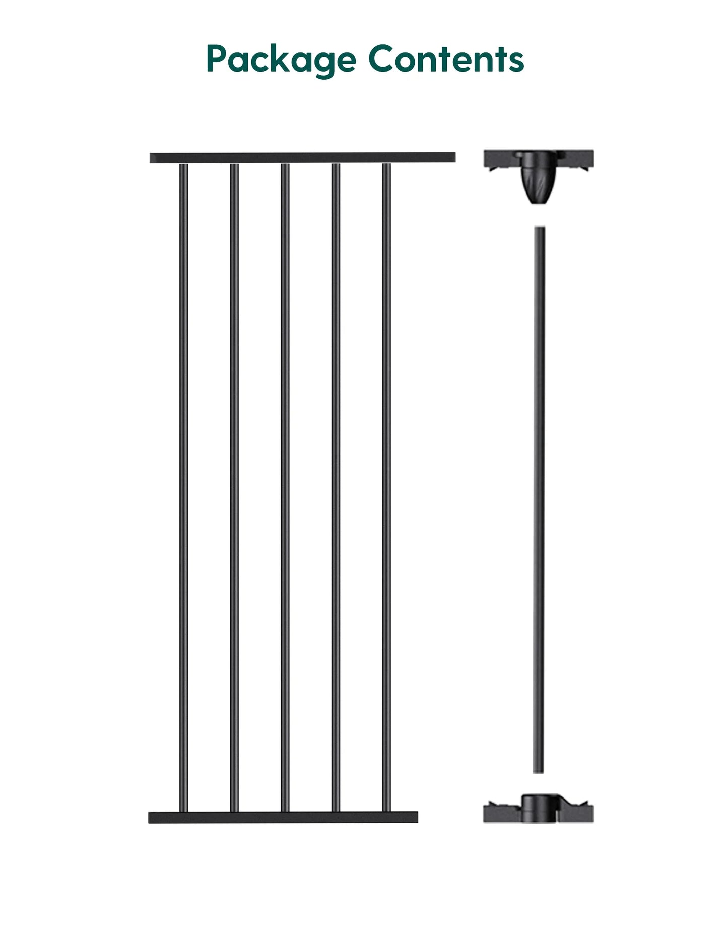 Babelio AdaptiZone | Extra Wide Safety Gate for Irregular Spaces