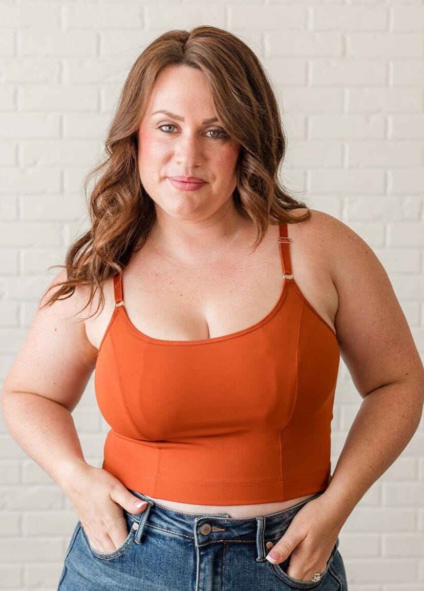 Davin & Adley [LACE BACK] Amelia Pumping & Nursing Crop Cami