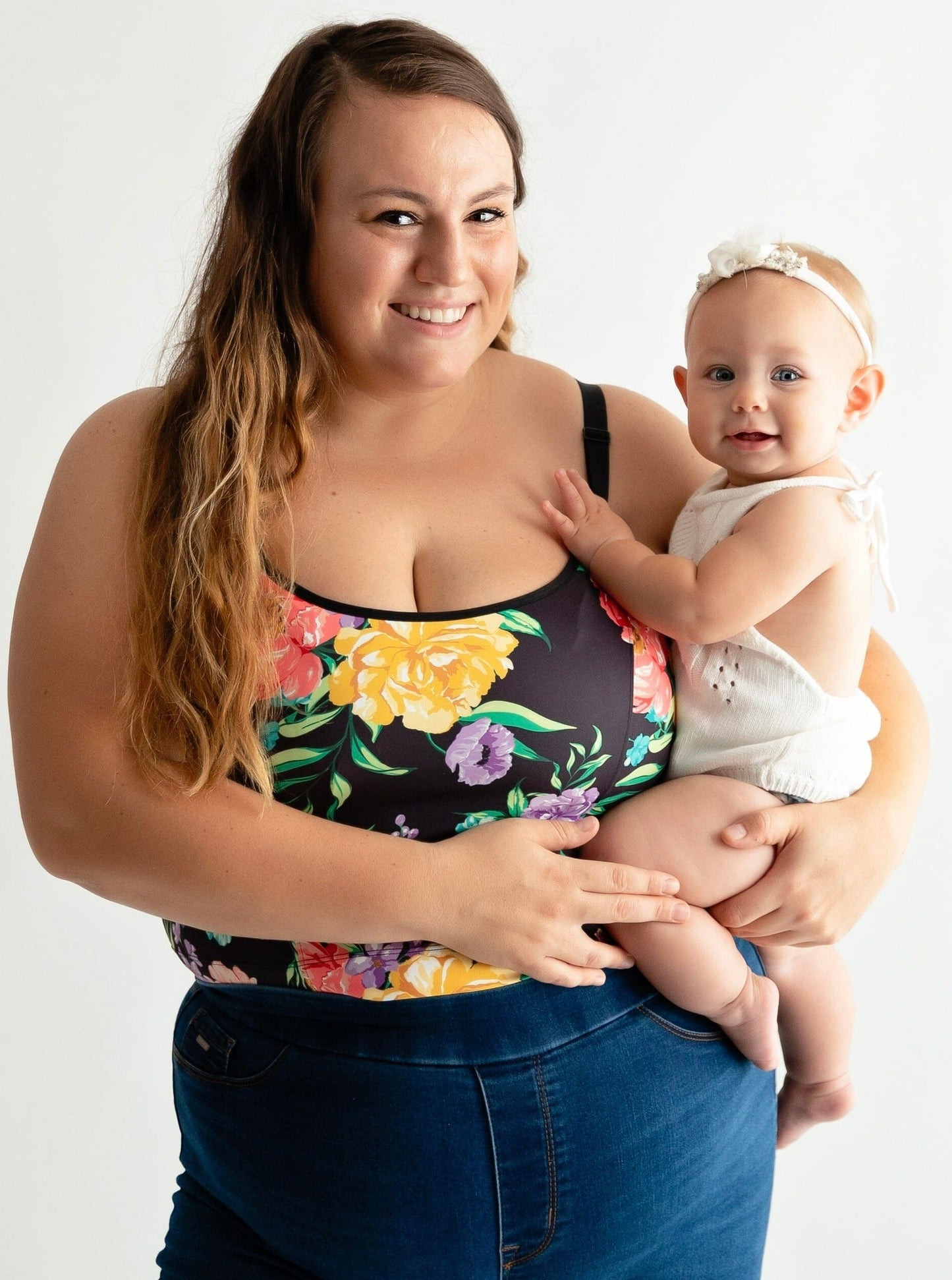 Davin & Adley 3 in 1 Amelia Pumping & Nursing Printed Cami (Final Sale)