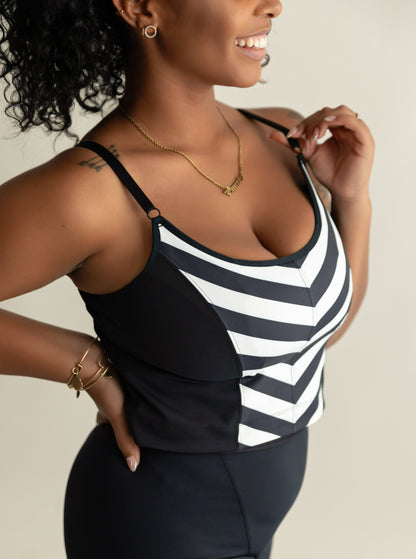 Davin & Adley 3 in 1 Amelia Pumping & Nursing Printed Cami (Final Sale)