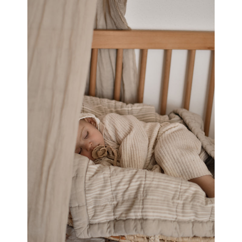 Nattiot Anna Sable Lave Reversible Baby Blanket