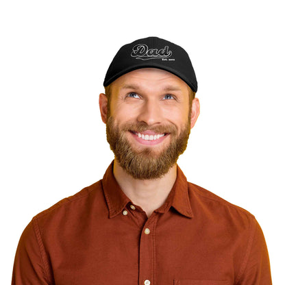 Dad Embroidered Varsity Cotton Hat