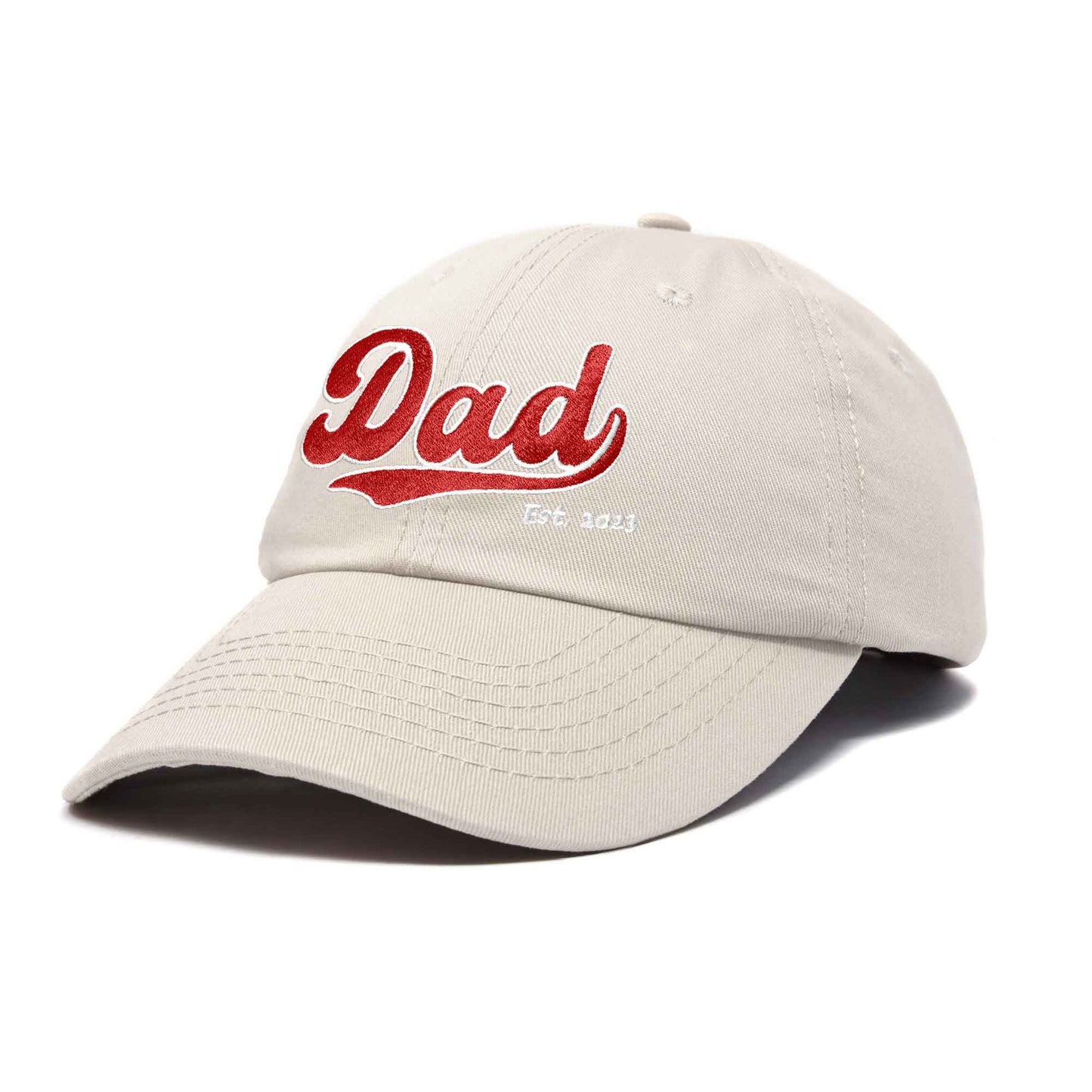 Dad Embroidered Varsity Cotton Hat