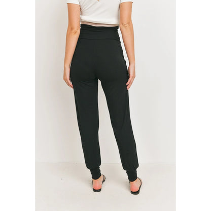 Rayon Modal Maternity Jogger Pant with Pockets