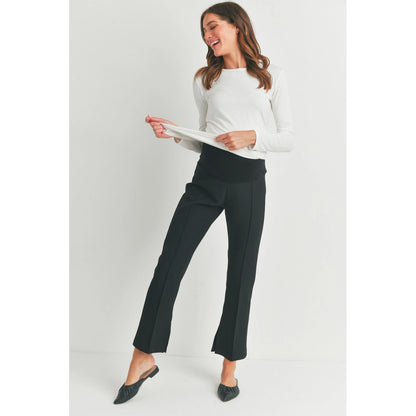 Bootcut Maternity Pant with Slit