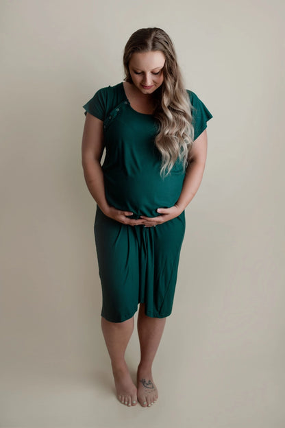 Maternity Mommy Labor and Delivery/ Nursing Gown