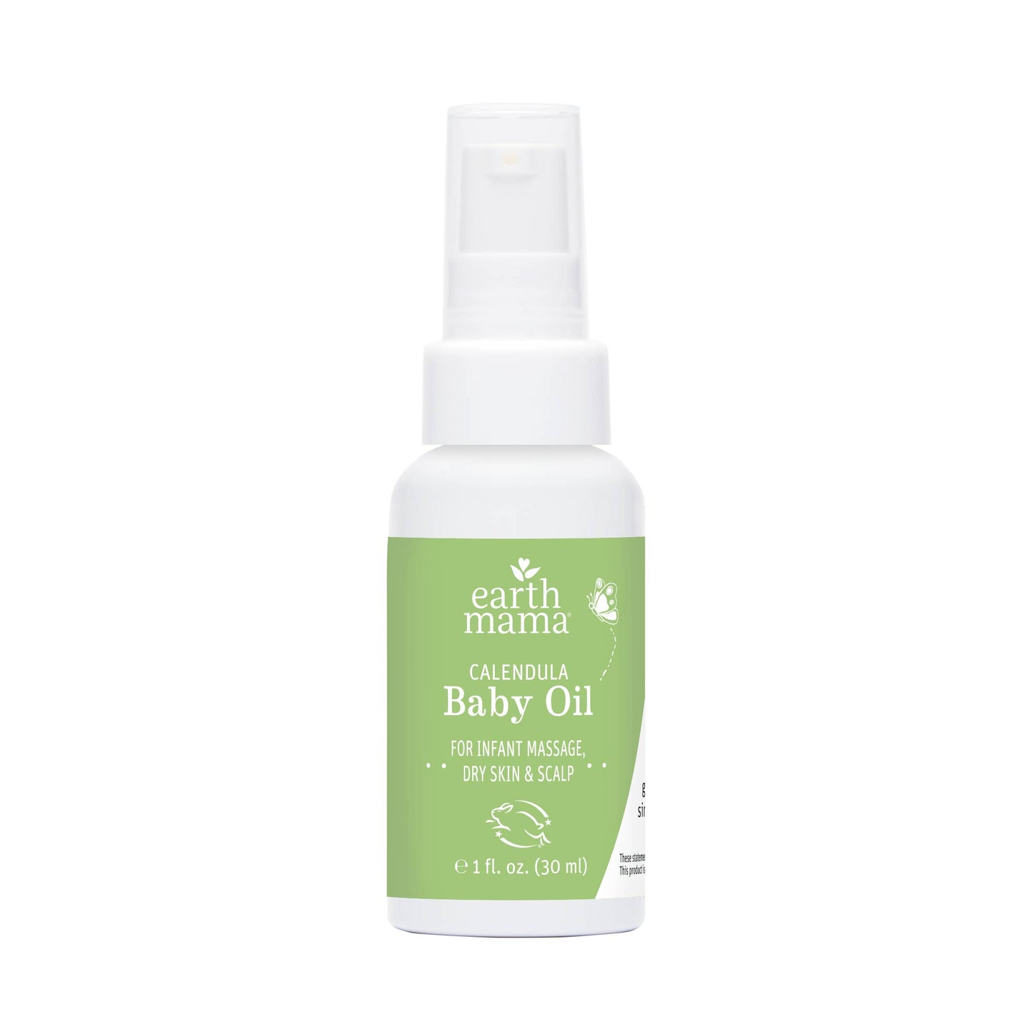 Calendula Baby Oil from a brand called Earth Mama.