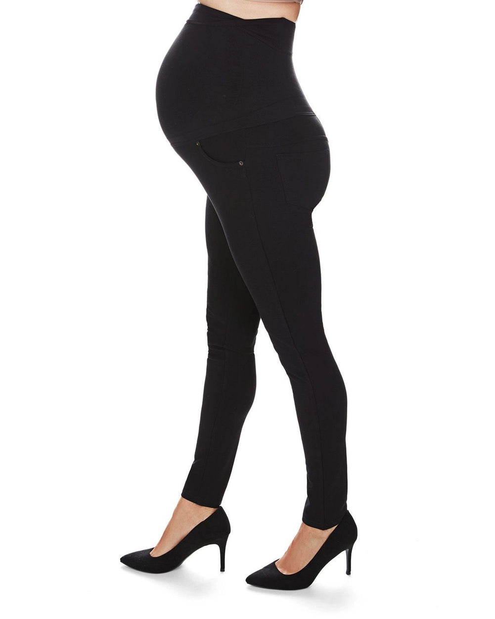 Memoi Ponte Maternity Leggings