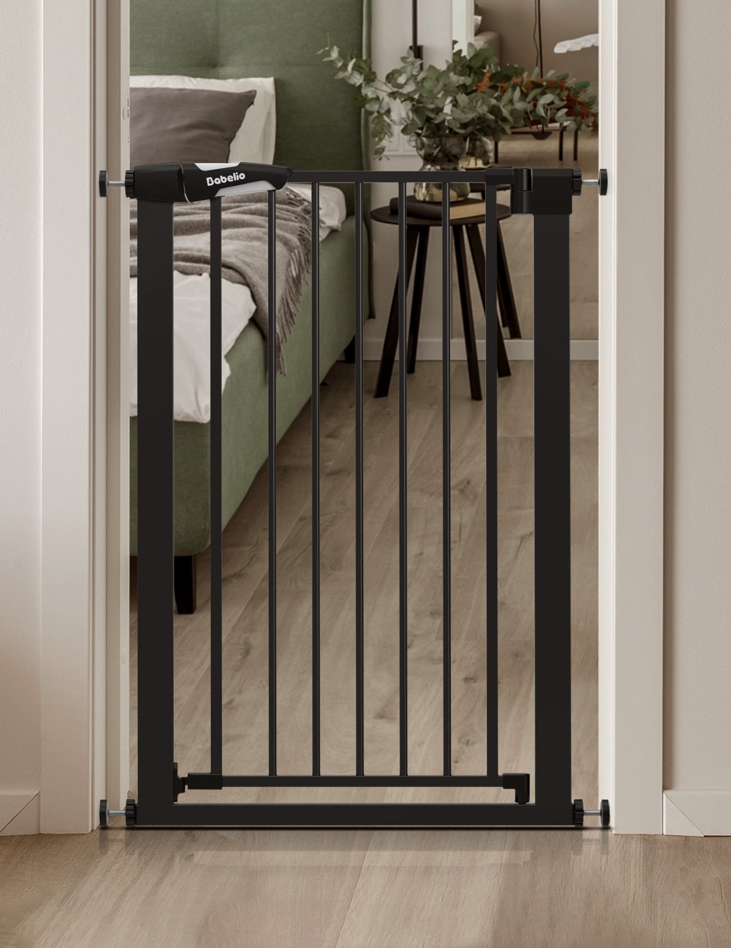 Babelio PressGuard C5 | Narrow Baby Gate for Small Spaces