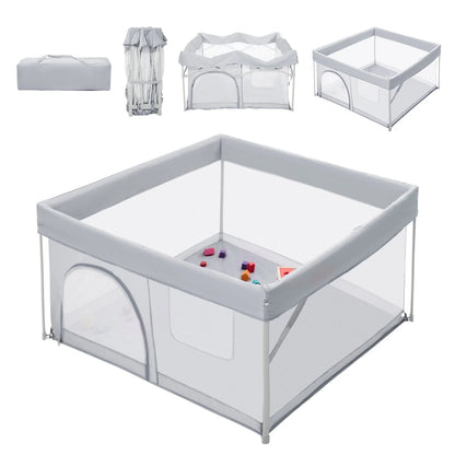 Babelio Baby Playpen | 2-Step Folding Indoor & Outdoor Playpen