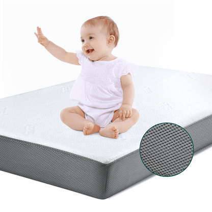 Babelio Cloud 2 Crib & Toddler Mattress with Tencel Cover