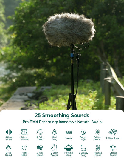 Babelio Pocket Mini Pro White Noise Machine
