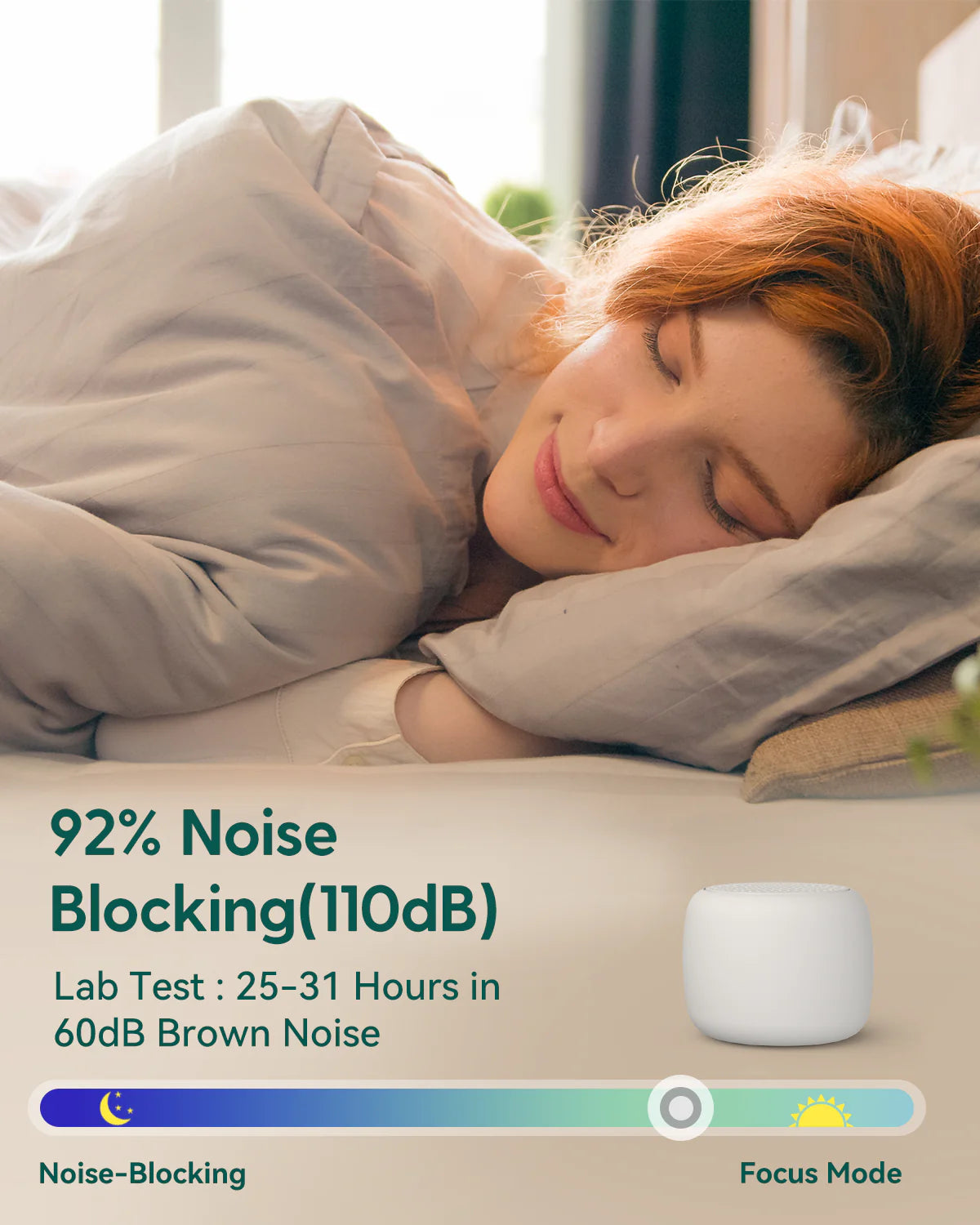 Babelio Pocket Mini White Noise Machine