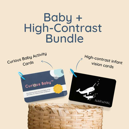 Curious Baby High-Contrast Vision Development Cards