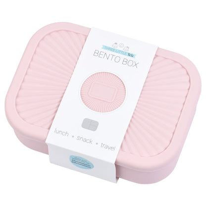 Three Little Tots Ballet Pink Silicone Bento Box