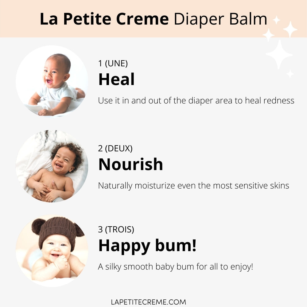 La Petite Cream Organic French Diaper Rash Cream - 4 oz