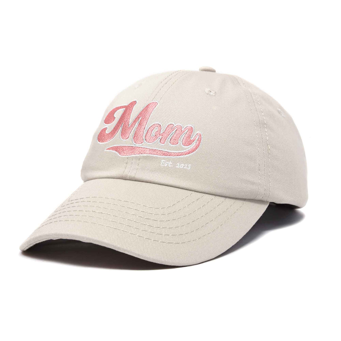 Varsity Mom Embroidered Cotton Hat