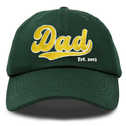 Dad Embroidered Varsity Cotton Hat