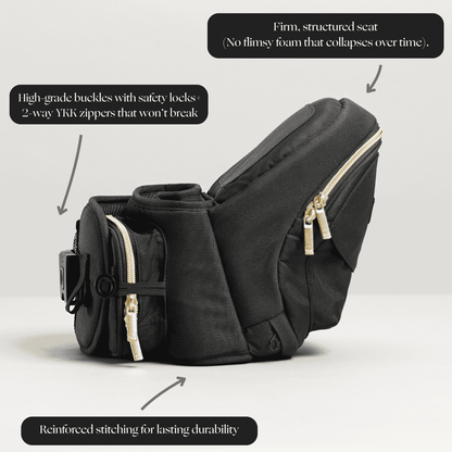 Tushbaby Hip Carrier - Ergonomic Baby Carrier & Hip Seat