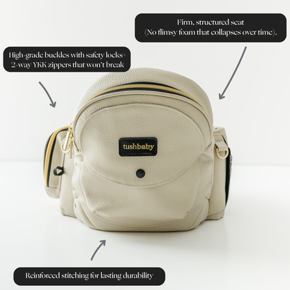Tushbaby Hip Carrier - Ergonomic Baby Carrier & Hip Seat