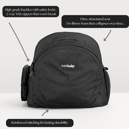 Tushbaby Hip Carrier - Ergonomic Baby Carrier & Hip Seat
