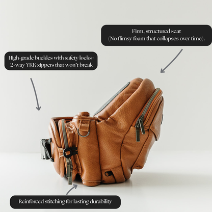 Tushbaby Hip Carrier - Ergonomic Baby Carrier & Hip Seat