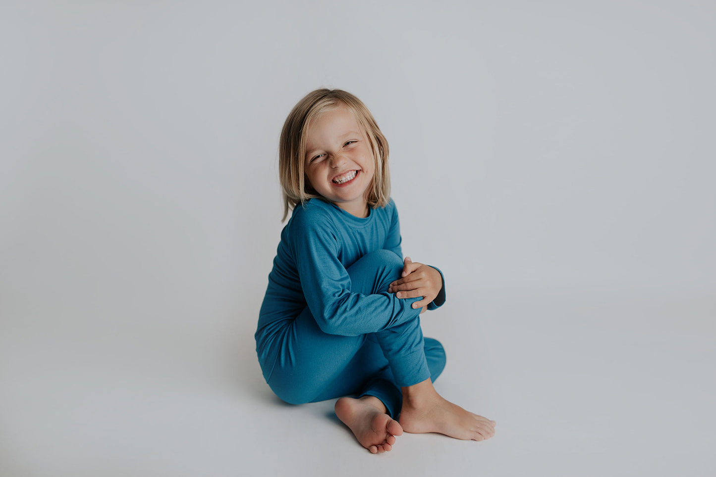 Three Little Tots Blue Jammies