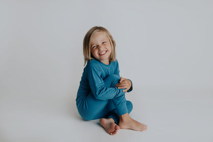 Three Little Tots Blue Jammies