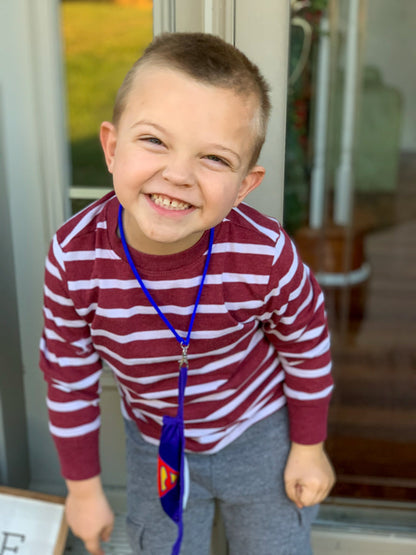 Three Little Tots Silicone Lanyard for Kids – Safety Breakaway Lanyard