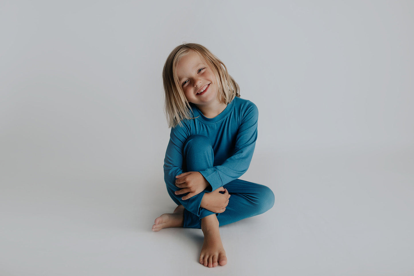 Three Little Tots Blue Jammies