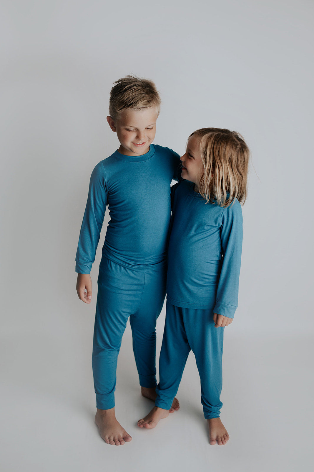 Three Little Tots Blue Jammies