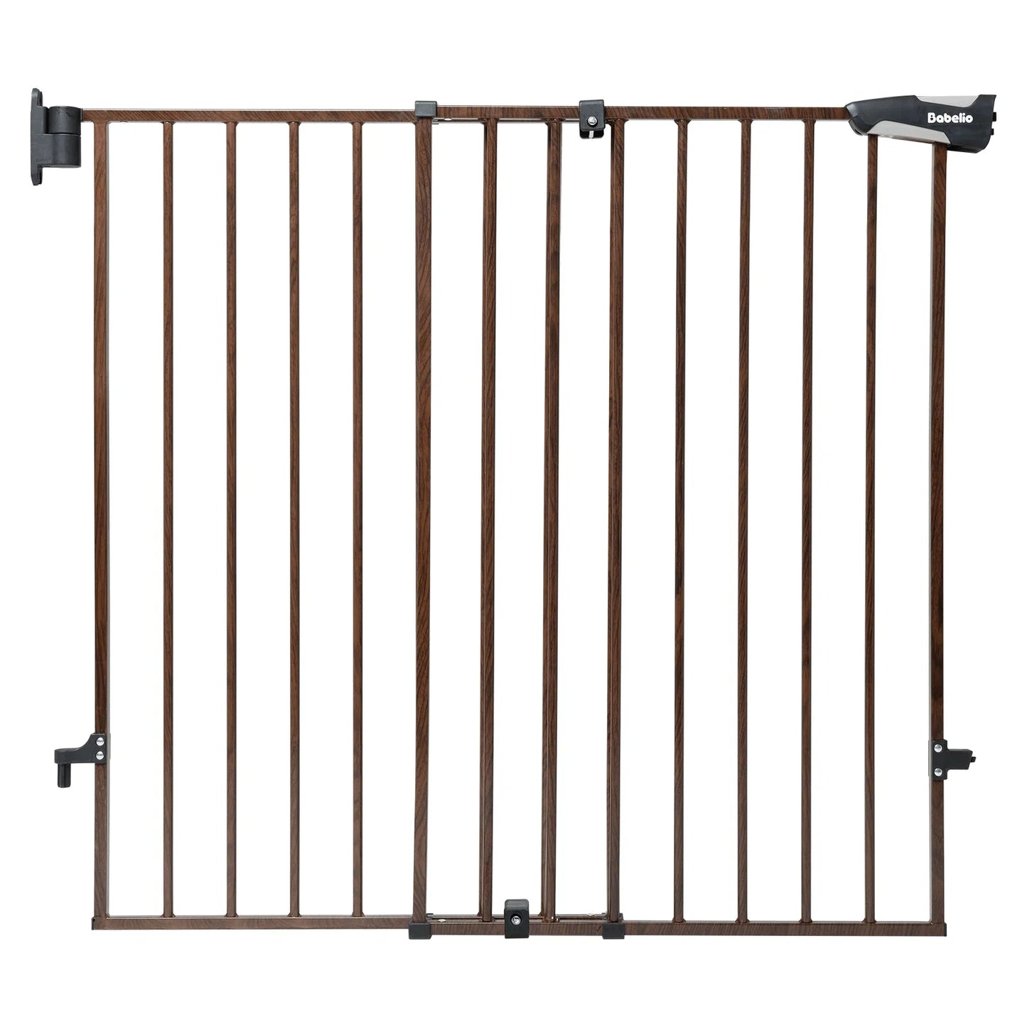 Babelio Boundless B17 Wood Pattern | Safety Baby Gate for Stairs