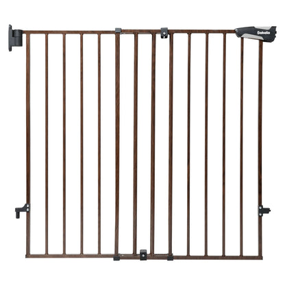 Babelio Boundless B17 Wood Pattern | Safety Baby Gate for Stairs