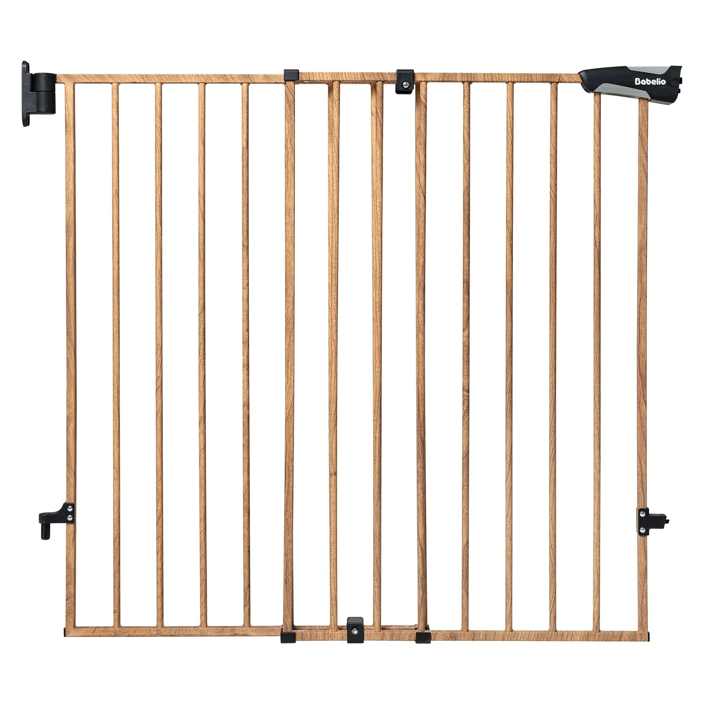 Babelio Boundless B17 Wood Pattern | Safety Baby Gate for Stairs