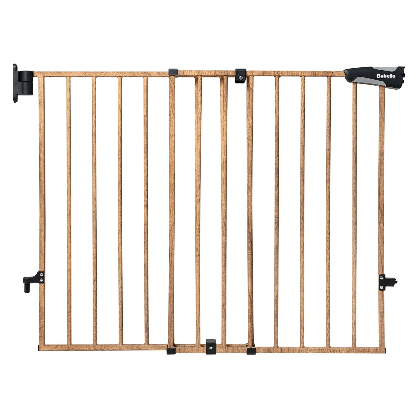 Babelio Boundless B17 Wood Pattern | Safety Baby Gate for Stairs