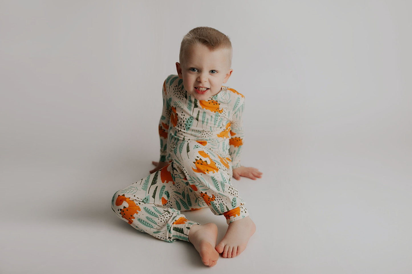 Three Little Tots Dinosaur Kids Pajamas